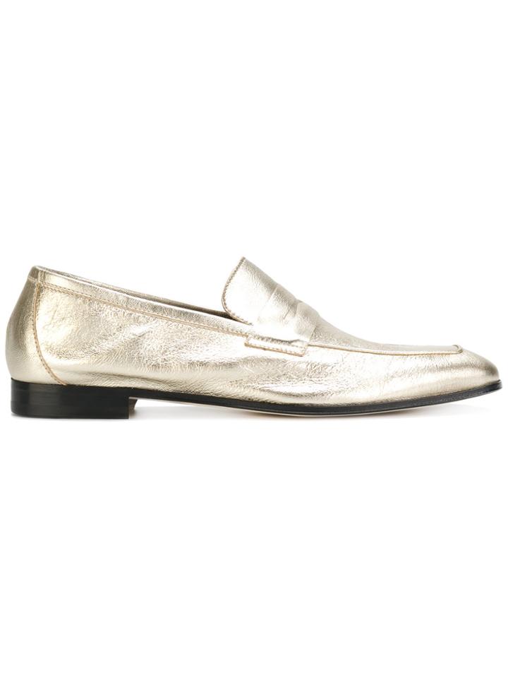 Paul Smith High Shine Driving Shoes - Metallic