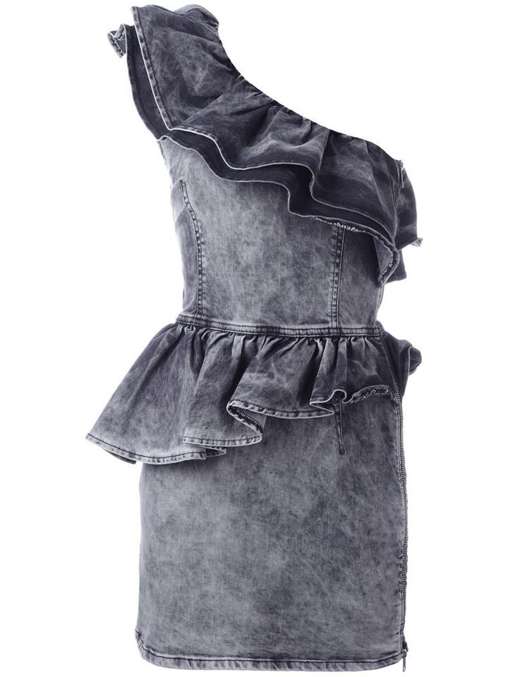 Diesel 'debla' Denim Dress, Women's, Size: Xs, Cotton/spandex/elastane