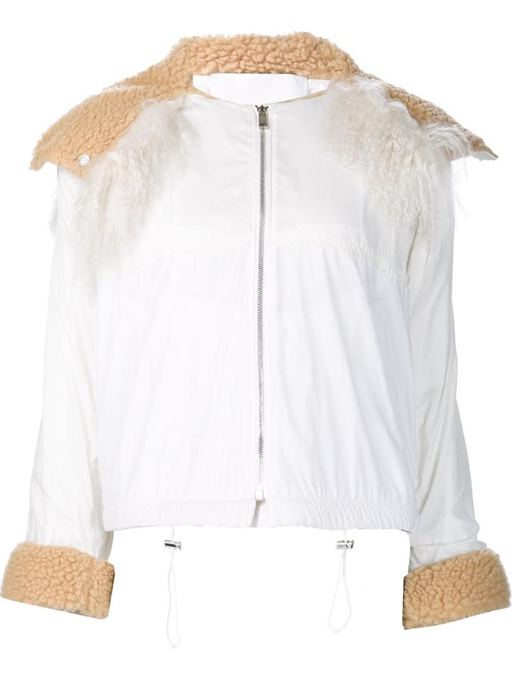 Paco Rabanne Cropped Hood Jacket