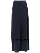 Alcaçuz Francisco Layered Trousers - Blue