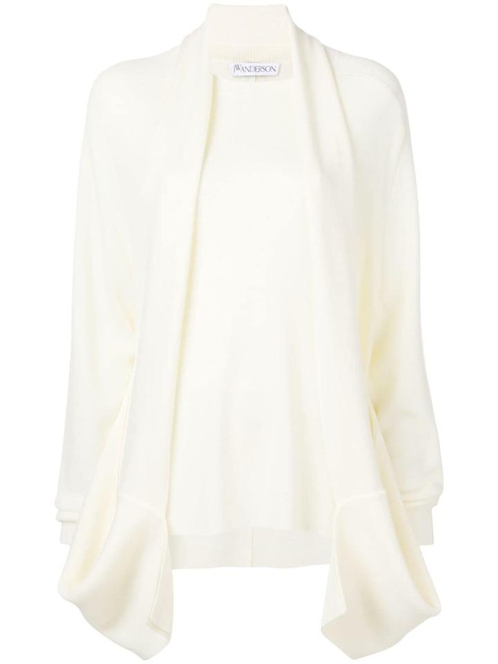 Jw Anderson Women's Knitted Draped Top - Neutrals