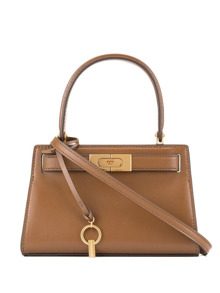 Tory Burch Lee Radziwill Small Satchel - Brown