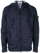 Stone Island Membrana 3l Tc Hooded Jacket - Blue