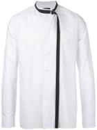 Raf Simons - Slim-fit Shirt With Neckstrap - Men - Cotton - 44, White, Cotton