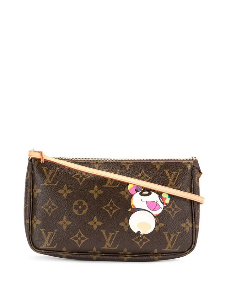 Louis Vuitton Pre-owned Pochette Accessoires Monogram Hand Bag - Brown