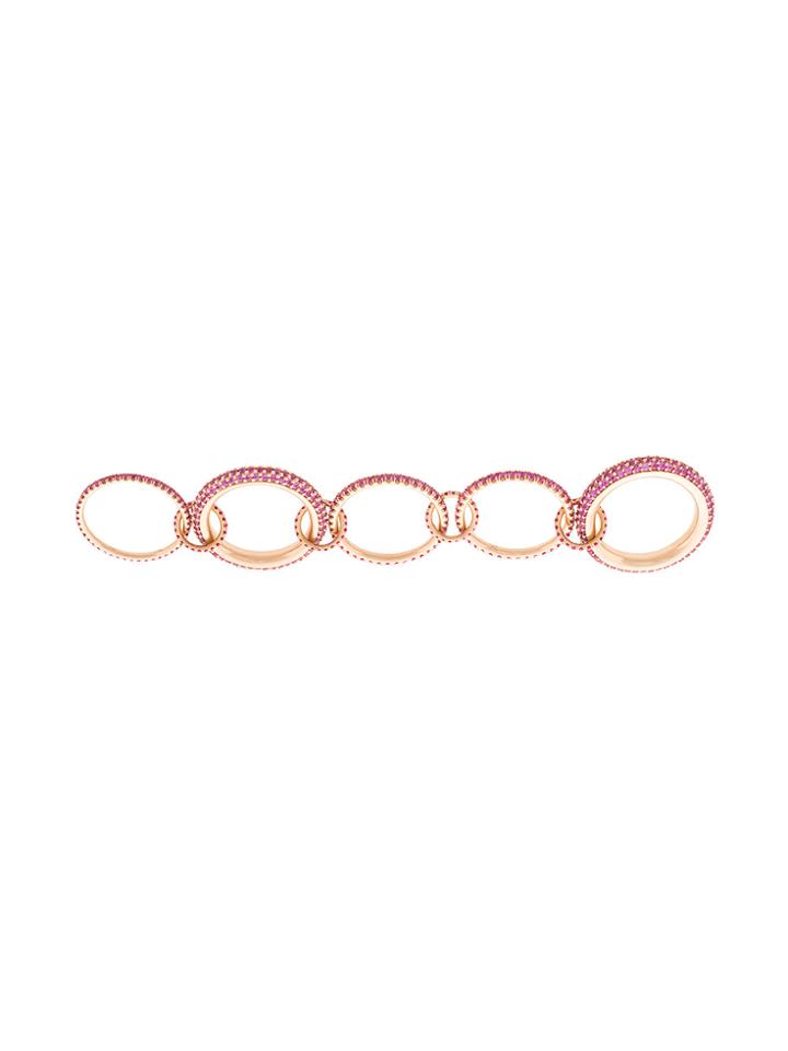 Spinelli Kilcollin Delphinus Linked Rings - Nude & Neutrals