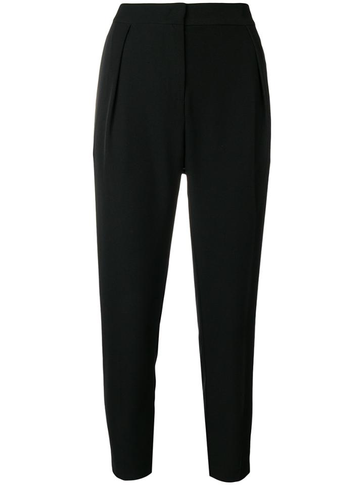 Liu Jo Classic Cropped Trousers - Black