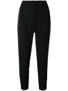 Liu Jo Classic Cropped Trousers - Black