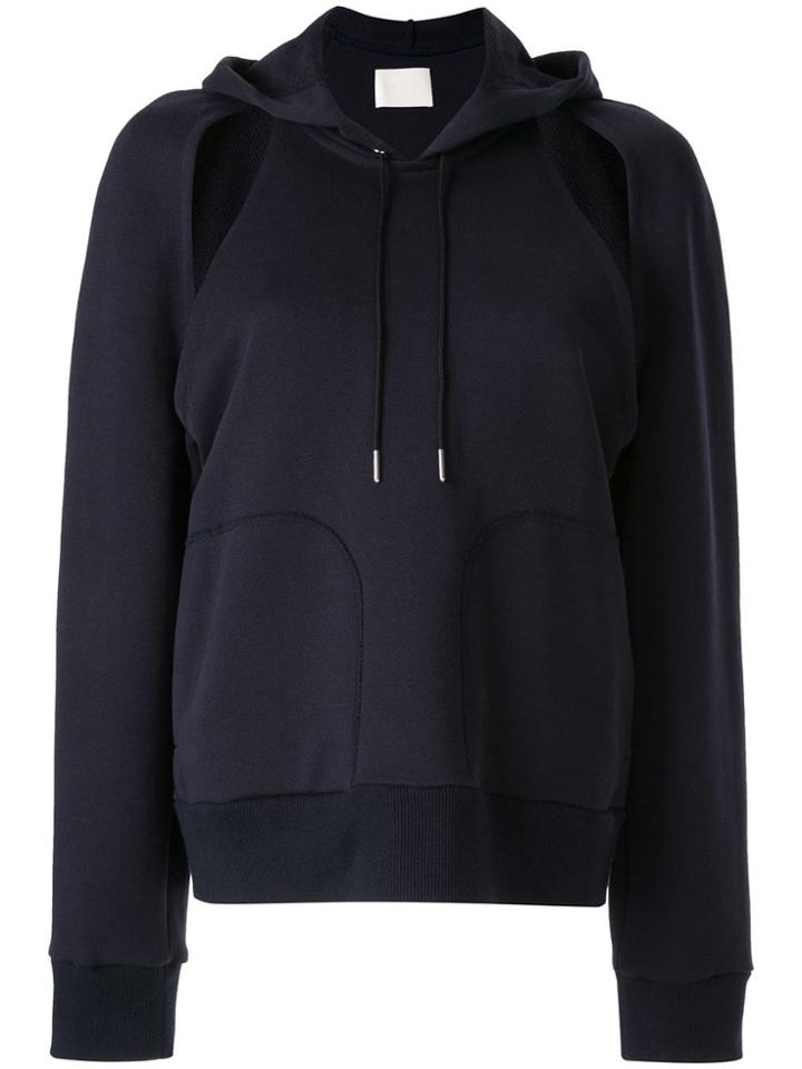 Dion Lee Contour Hoodie - Blue