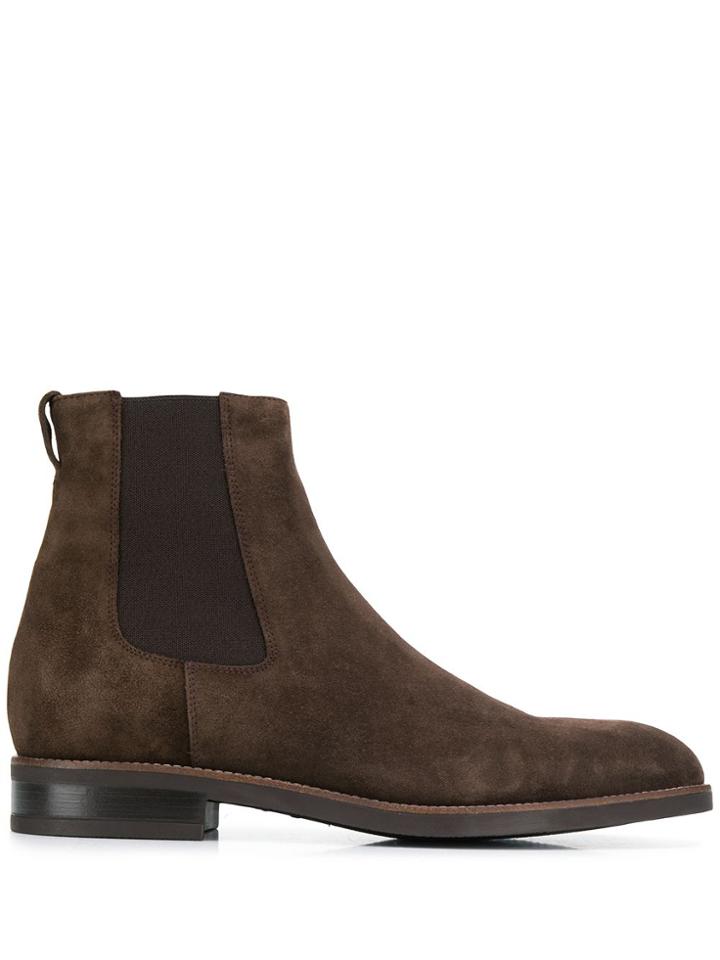 Paul Smith Slip-on Ankle Boots - Brown