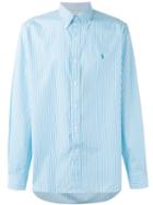 Polo Ralph Lauren Striped Shirt, Men's, Size: 16, Blue, Cotton
