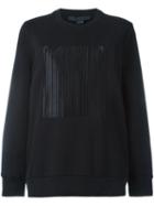 Alexander Wang Logo Print Sweatshirt, Women's, Size: Medium, Black, Cotton
