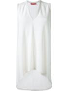 Manning Cartell View Point Top, Women's, Size: 8, White, Polyester/viscose