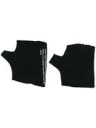 Julius Fingerless Gloves - Black