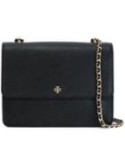 Tory Burch 'robinson' Crossbody Bag, Women's, Black, Leather/metal (other)/calf Leather
