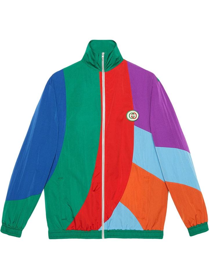 Gucci Oversize Waterproof Nylon Jacket - Green