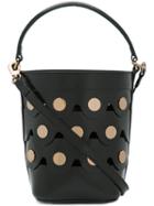 Penny Bucket Bag - Women - Calf Leather - One Size, Black, Calf Leather, Pierre Hardy