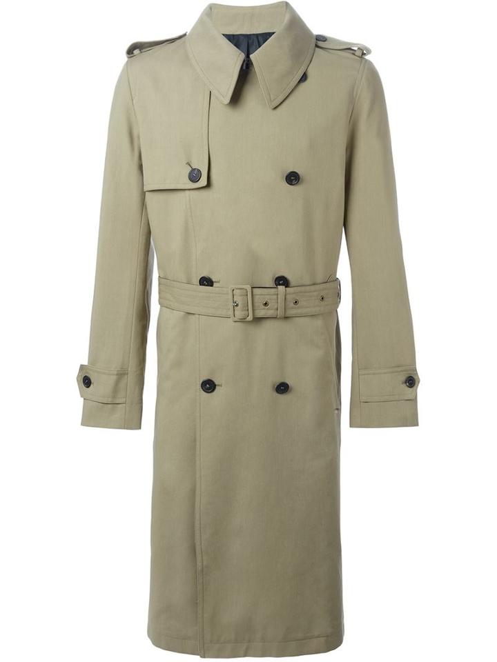 Ami Alexandre Mattiussi Double Breasted Trench Coat