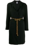 M Missoni Belt Detail Coat - Black