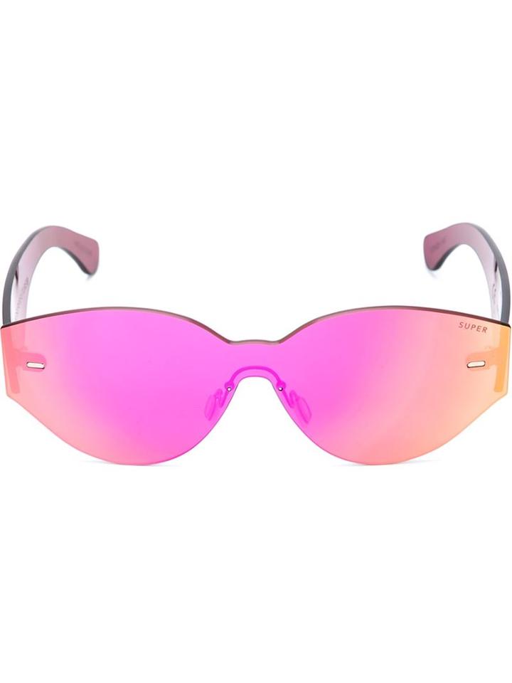 Retrosuperfuture 'tuttolente Drew Mama' Sunglasses, Adult Unisex, Pink/purple, Acetate