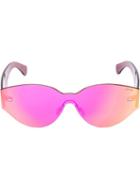Retrosuperfuture 'tuttolente Drew Mama' Sunglasses, Adult Unisex, Pink/purple, Acetate