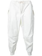Maharishi - Track Pants - Men - Cotton/nylon - M, White, Cotton/nylon