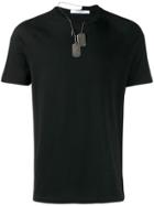 Givenchy Dog Tag T-shirt - Black