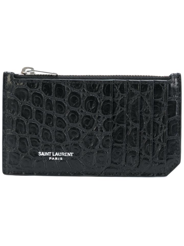 Saint Laurent Card Holder - Black