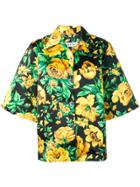 Richard Quinn Rose Print Shirt - Yellow
