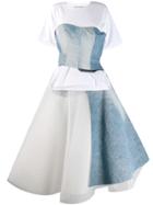 Junya Watanabe Deconstructed Dress - Blue
