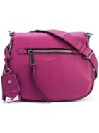 Marc Jacobs Recruit Shoulder Bag, Women's, Pink/purple, Cotton/leather