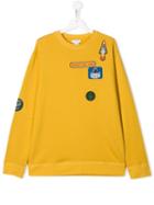 Stella Mccartney Kids Teen Journey Into Space Sweatshirt - Yellow