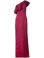 Zac Zac Posen 'kadence' Gown - Red