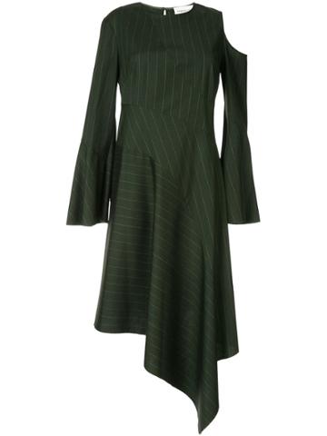 Ports Pure Striped Cut-out Dress - Green