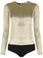 Nk Long Sleeves Body - Yellow & Orange