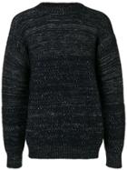Junya Watanabe Man Knit Mesh Sweater - Black