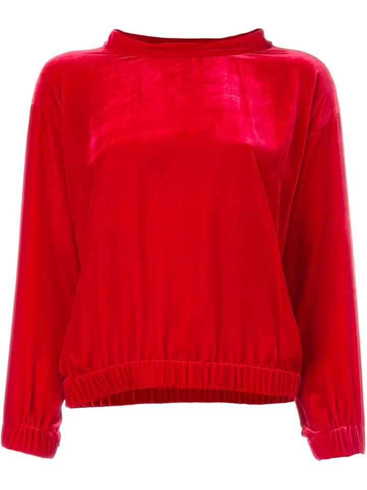 Isabel Marant Étoile 'leiko' Blouse, Women's, Size: 38, Red, Rayon/silk