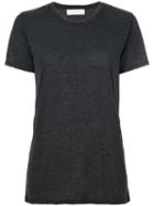 Iro - Classic T-shirt - Women - Polyester/viscose - L, Grey, Polyester/viscose