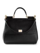 Dolce & Gabbana Large Sicily Shoulder Bag - Black