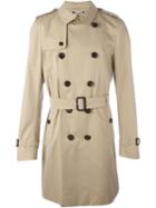 Burberry Classic Trench Coat, Men's, Size: 52, Nude/neutrals, Cotton