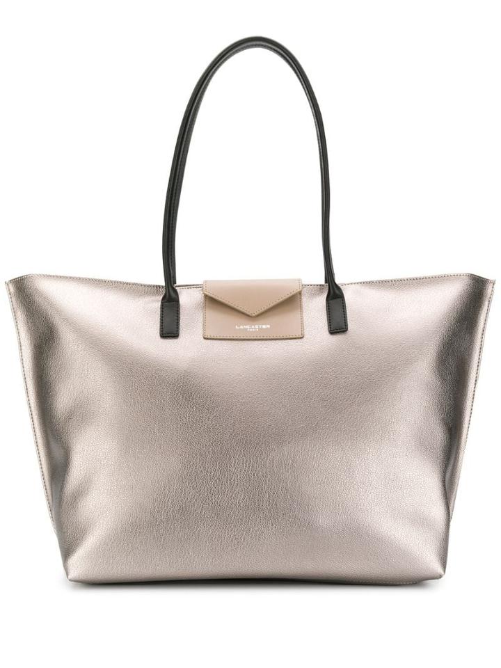 Lancaster Oversized Shopper Tote - Metallic