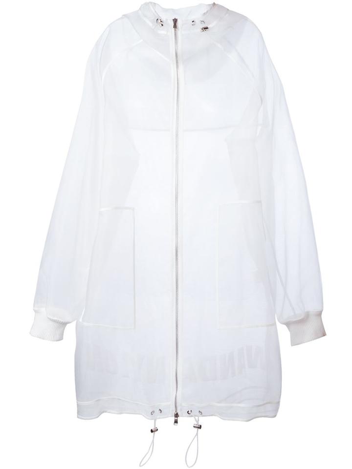 Wanda Nylon Transparent 'claude' Parka