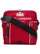Dolce & Gabbana Logo Shoulder Bag - Red