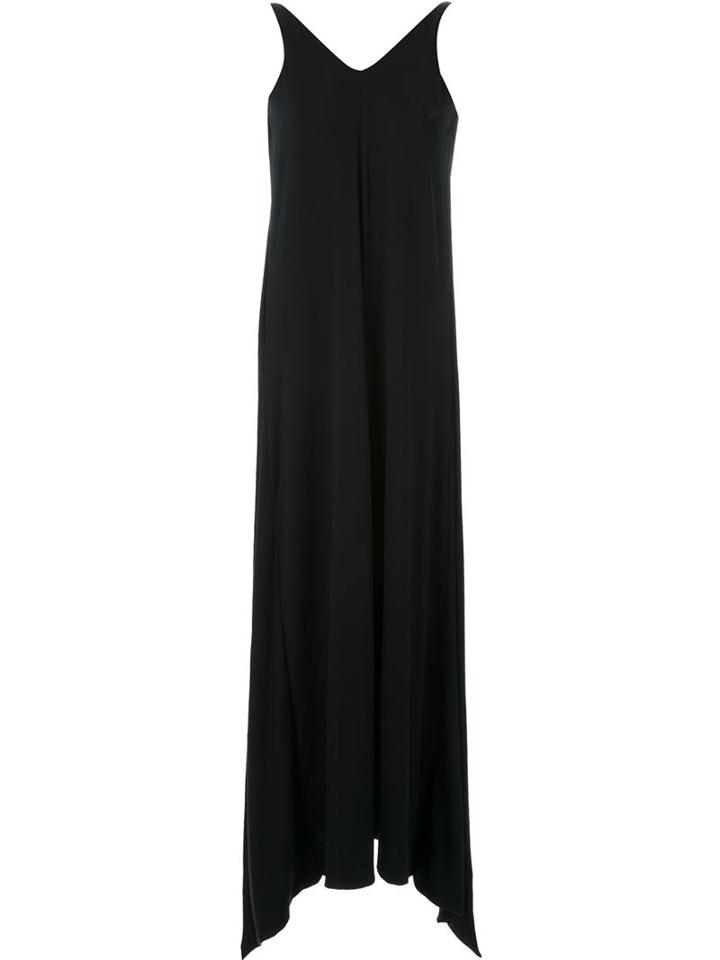Max Tan Maxi Tank Dress, Women's, Size: 38, Black, Spandex/elastane/rayon