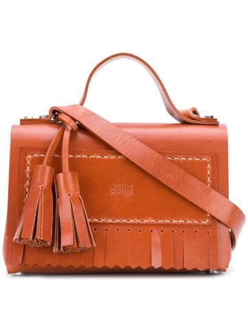 Less Bore Barcelona Tassel Crossbody Bag - Brown