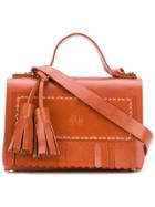 Less Bore Barcelona Tassel Crossbody Bag - Brown