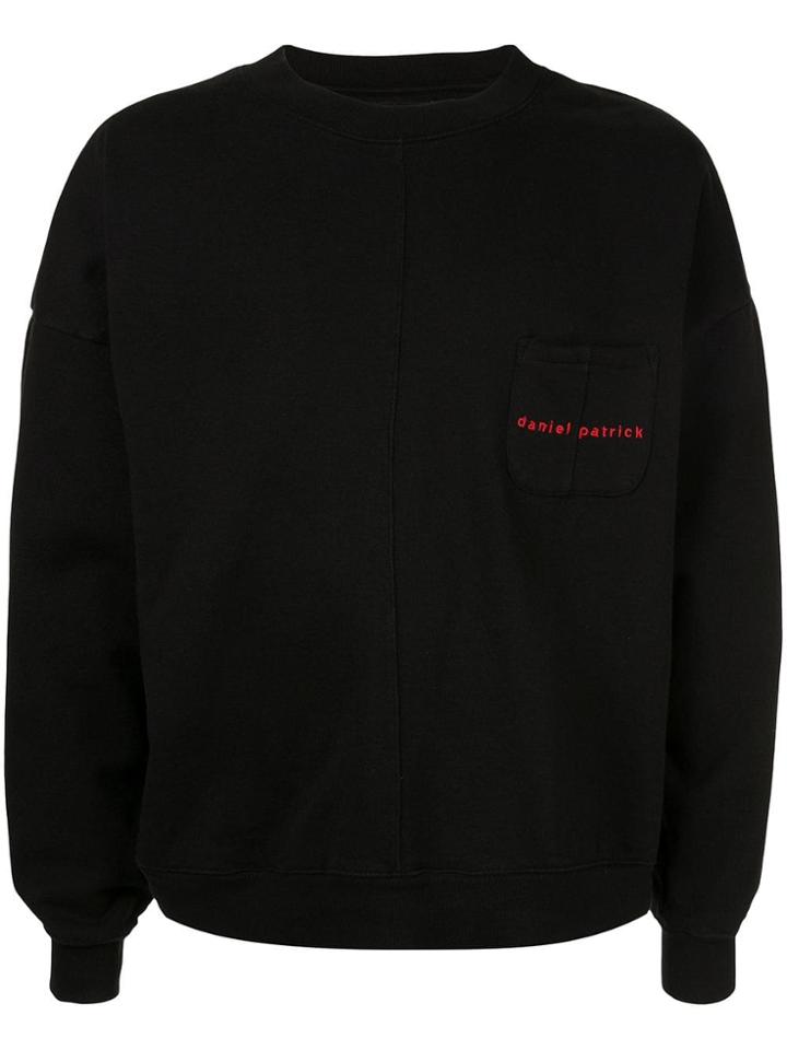 Daniel Patrick Classic Jersey Sweater - Black
