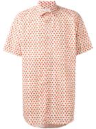 Paul Smith Strawberry Print Shirt, Men's, Size: Large, White, Cotton