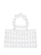 Cult Gaia Cora Beaded Bag - White