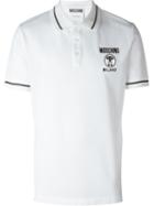 Moschino Logo Polo Shirt, Men's, Size: 52, White, Cotton